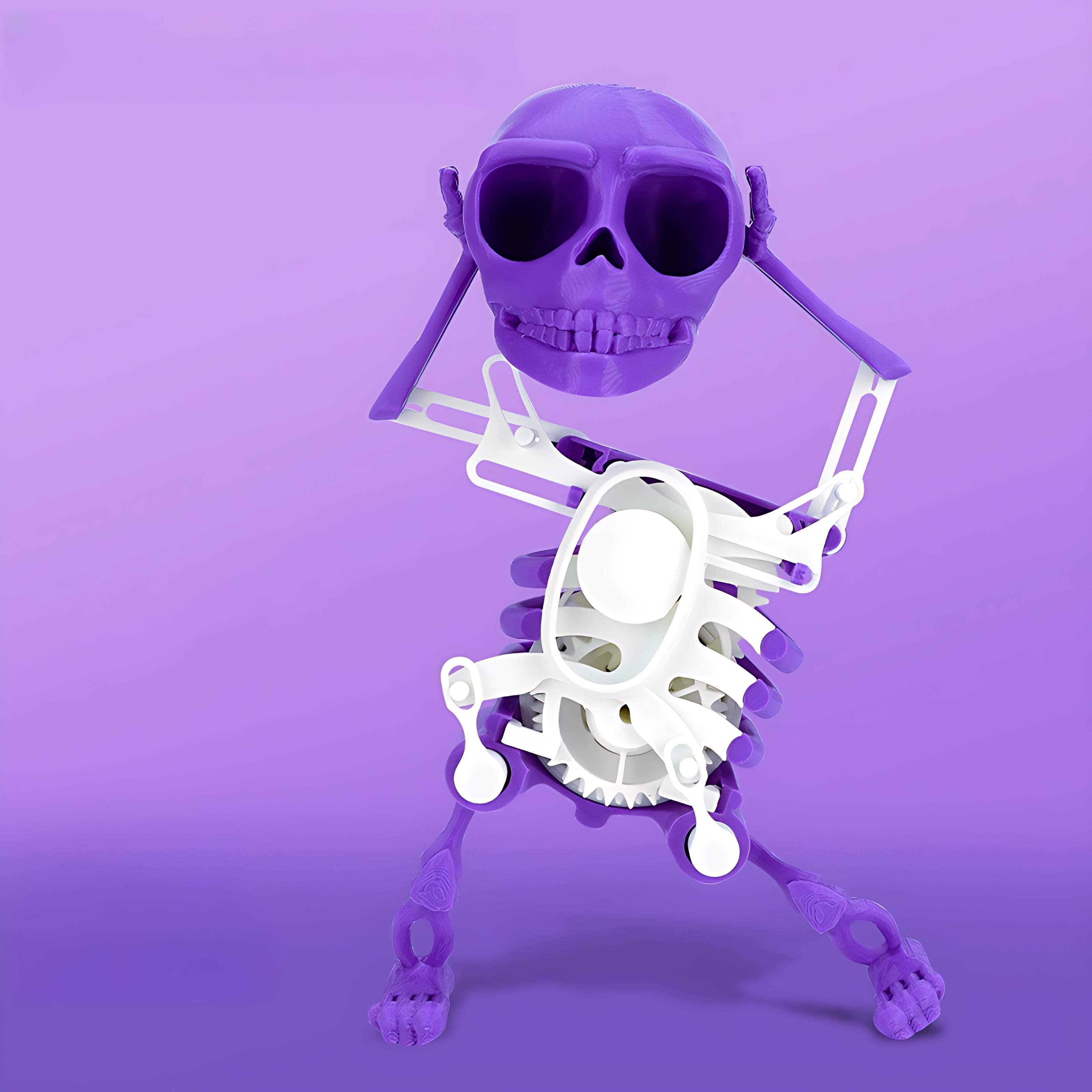 3D Dancing Skeleton Wind-Up Fidget Toy