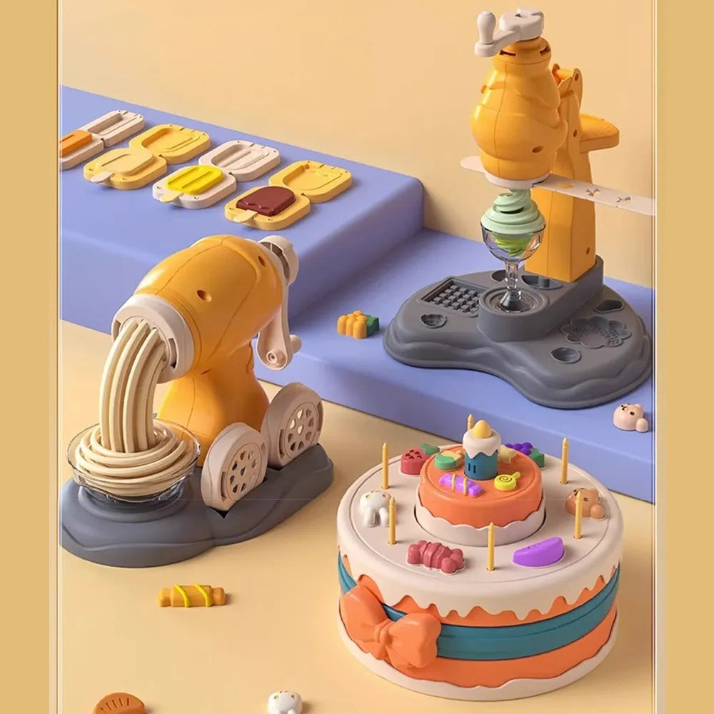 Air Dry Clay DIY Pastry House