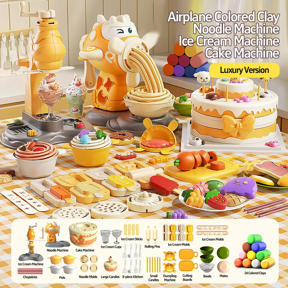 Air Dry Clay DIY Pastry House
