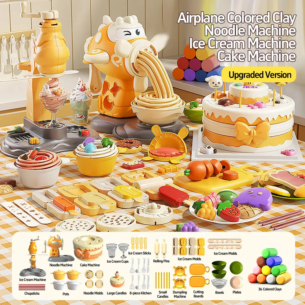 Air Dry Clay DIY Pastry House