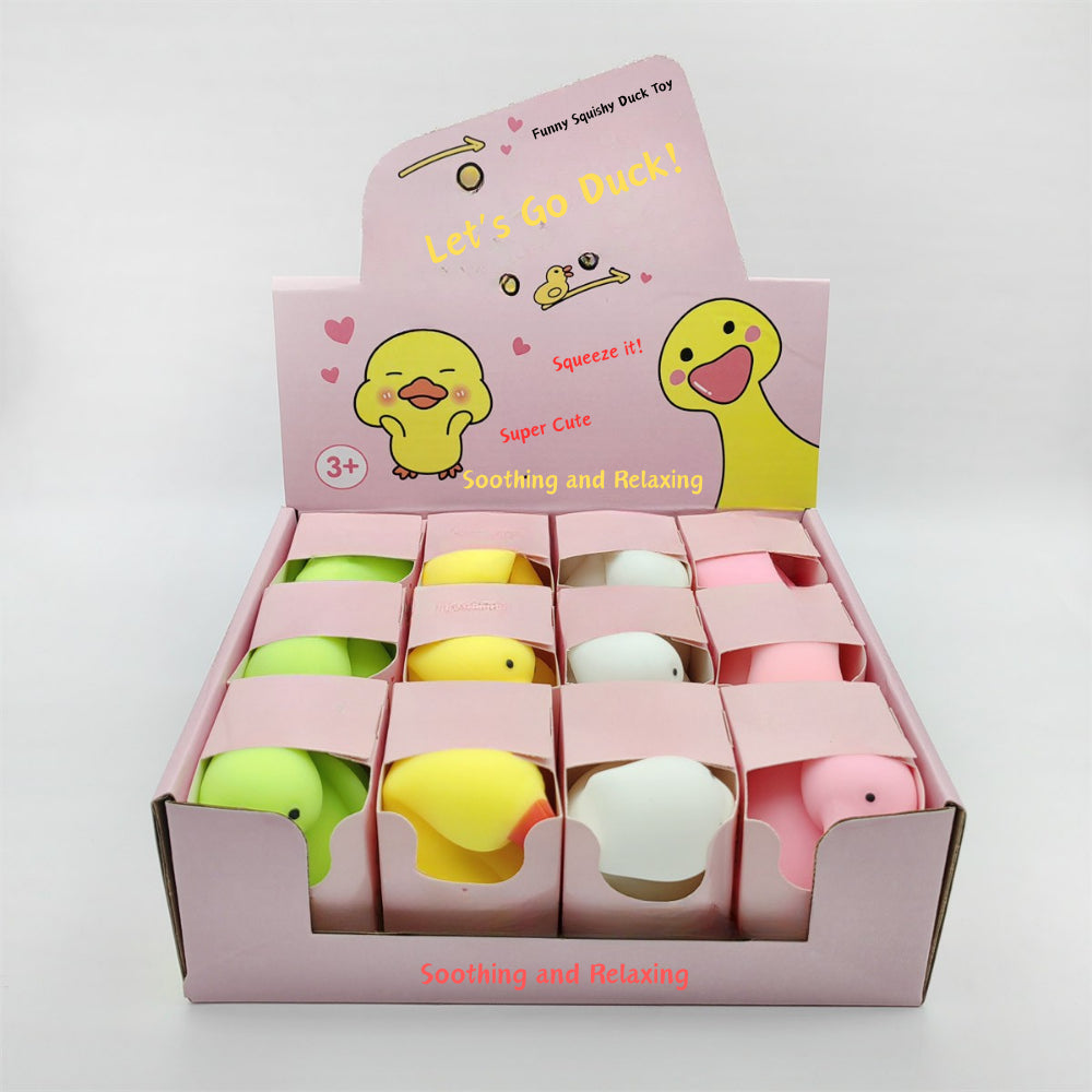 Big White Goose Squeeze Toy