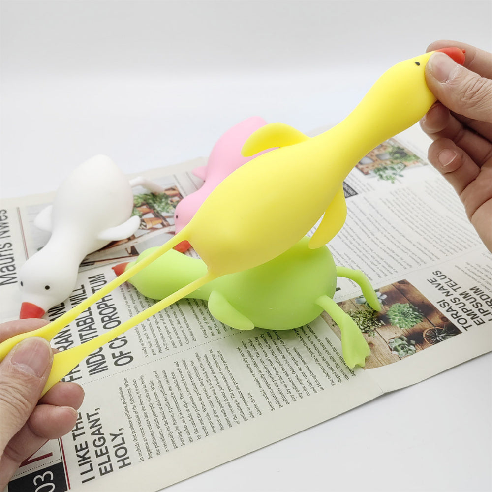 Big White Goose Squeeze Toy