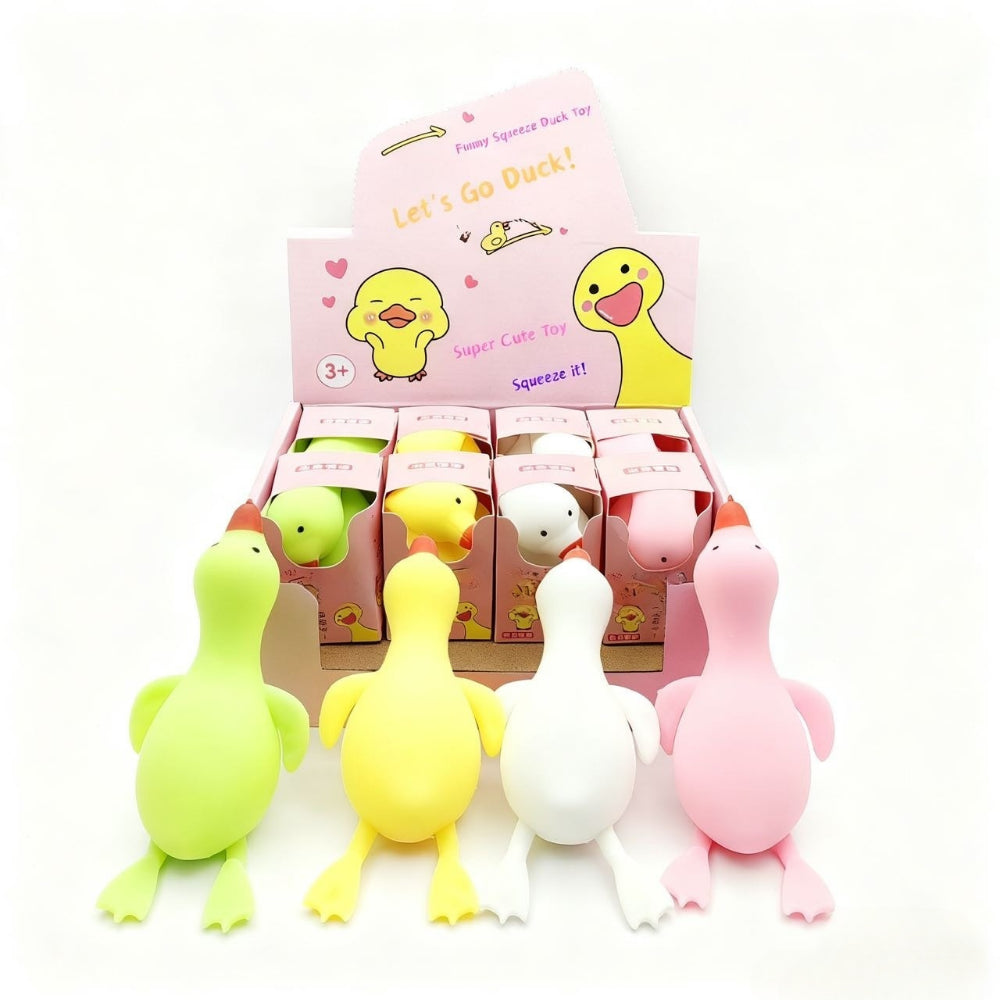 Big White Goose Squeeze Toy