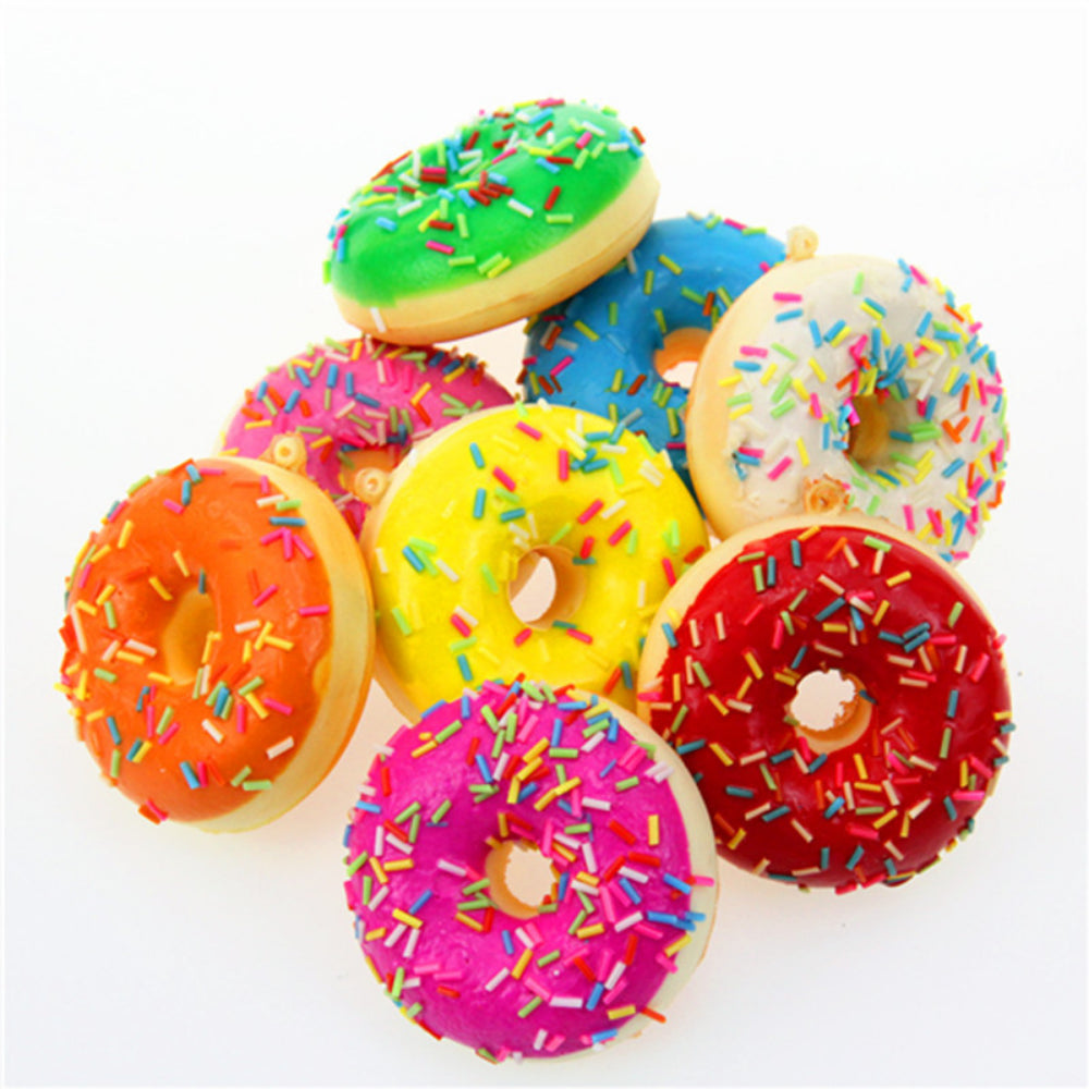 8pcs Donut Squishy Toy