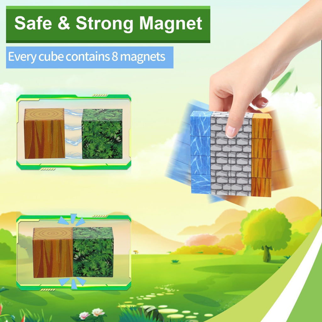 Magnetic Blocks Toy