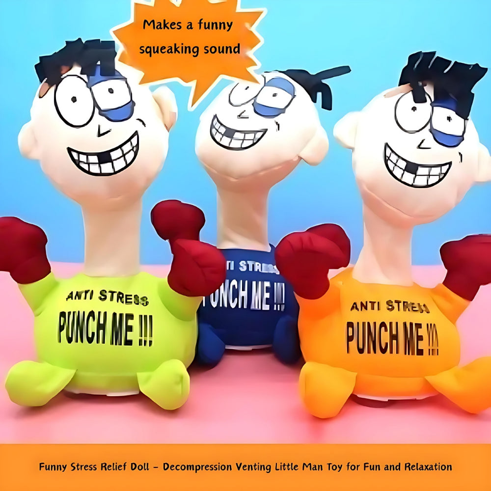 Punch Me Plush Stress-Relief Doll