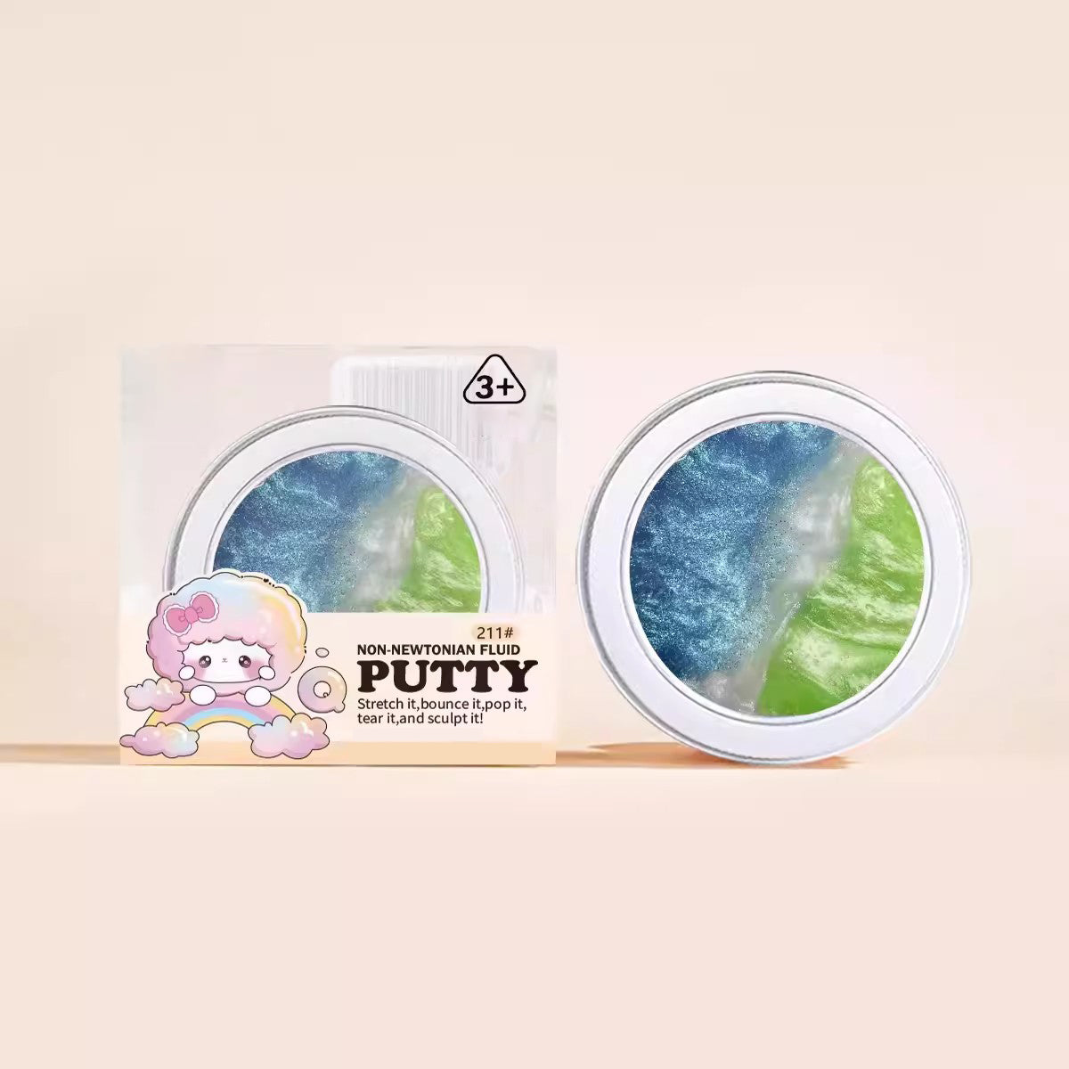 Rainbow Palette Crystal Slime