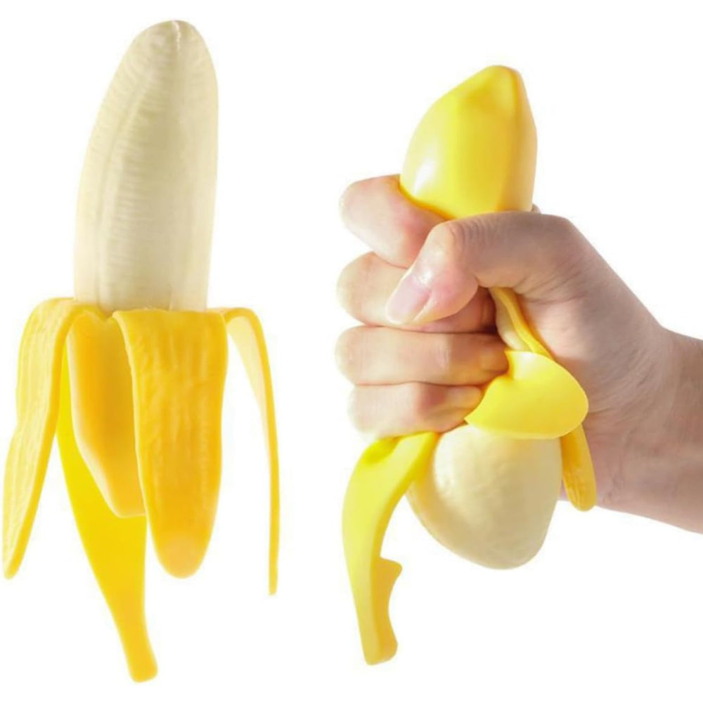 Realistic Banana Stress Toy