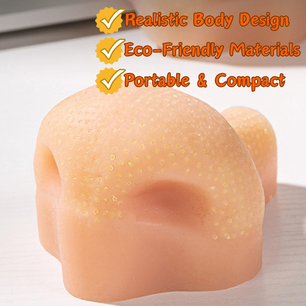 Realistic Pimple Popping Nose Model
