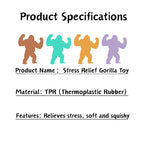 Slow Rising Gorilla Squishy