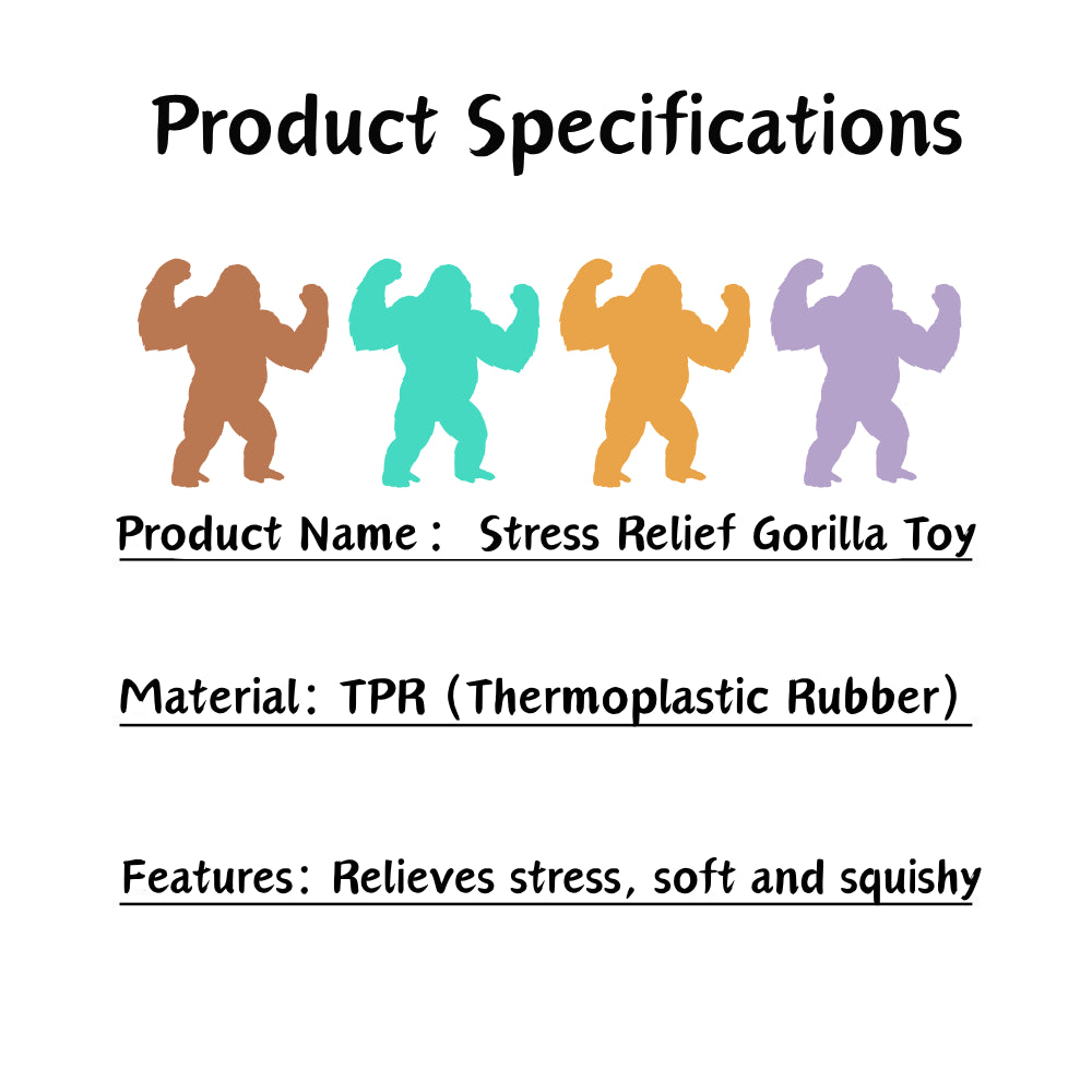 Slow Rising Gorilla Squishy