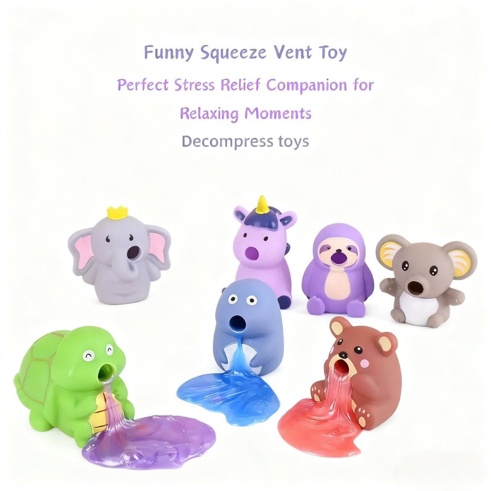 Squishy Vomiting Egg Toy